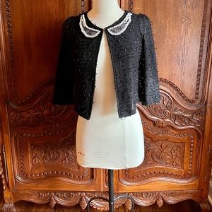 NWT Yumi Kim Embellished Jacket (Black, Size S/M)